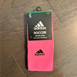 Adidas Bright Pink Soccer Socks